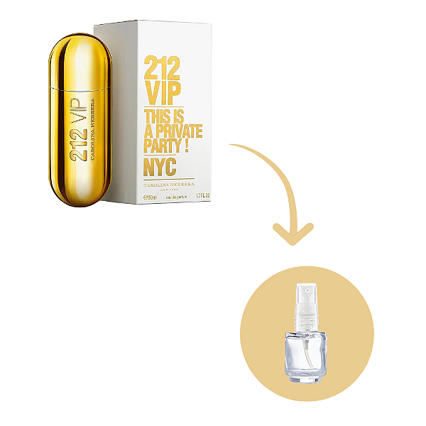 Fracionado 212 VIP Carolina Herrera Eau de Parfum - Perfume Feminino