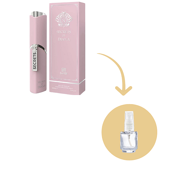 Fracionado Secrets of Diana Emper Eau de Parfum - Perfume Feminino Árabe (Ref. Olfativa Delina de Marly)