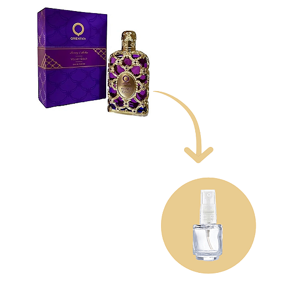 Fracionado Velvet Gold Orientica Eau de Parfum - Perfume Feminino Árabe