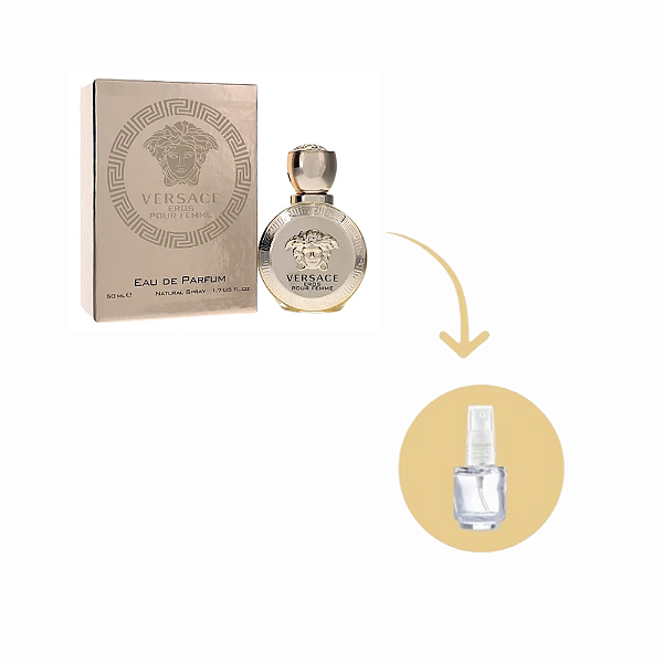 Fracionado Eros Pour Femme Versace Eau de Parfum - Perfume Feminino