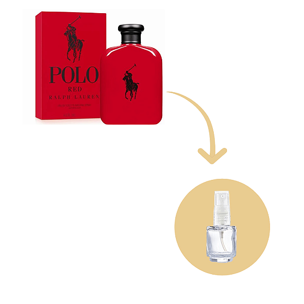 Fracionado Polo Red Ralph Lauren Eau de Toilette - Perfume Masculino