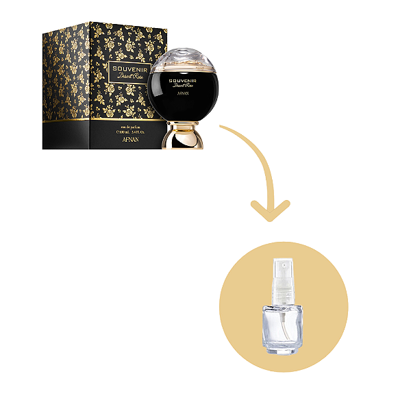 Fracionado Souvenir Desert Rose Eau de Parfum Afnan - Perfume Feminino Árabe