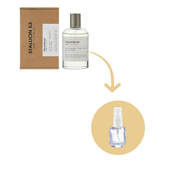 Fracionado Stallion 53 Eau de Parfum - Perfume Feminino (Ref. Olfativa Santal 33)