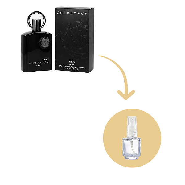 Fracionado Supremacy Noir Afnan Edp - Perfume Masculino Árabe