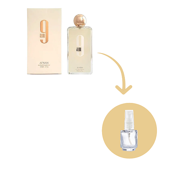 Fracionado Afnan 9 AM EDP - Perfume Árabe Unisex