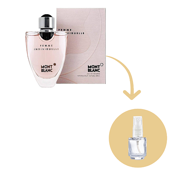 Fracionado Femme Individuelle Montblanc Eau de Toilette - Perfume Feminino
