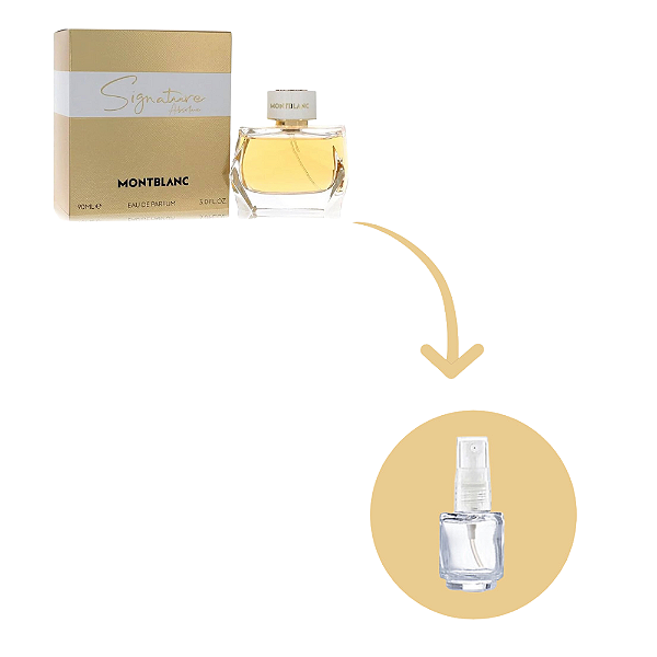 Fracionado Signature Absolue Montblanc Eau de Parfum - Perfume Feminino