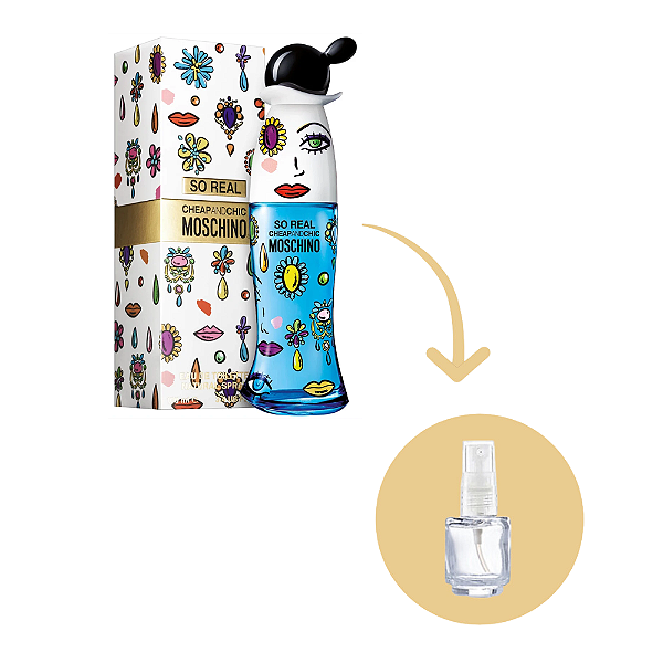 Fracionado So Real Cheap and Chic Moschino Eau de Toilette - Perfume Feminino