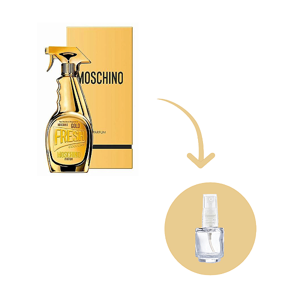 Fracionado Fresh Gold Moschino Eau de Parfum - Perfume Feminino