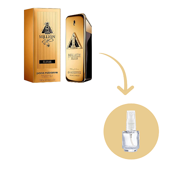 Fracionado 1 Million Elixir Paco Rabanne – Perfume Masculino – Eau de Parfum