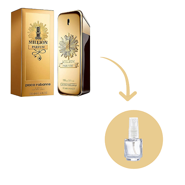 Fracionado 1 Million Parfum Paco Rabanne Eau de Parfum - Perfume Masculino