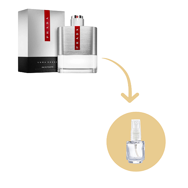Fracionado Luna Rossa Prada Eau de Toilette - Perfume Masculino