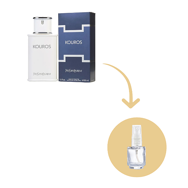 Fracionado Kouros Yves Saint Laurent Eau de Toilette - Perfume Masculino