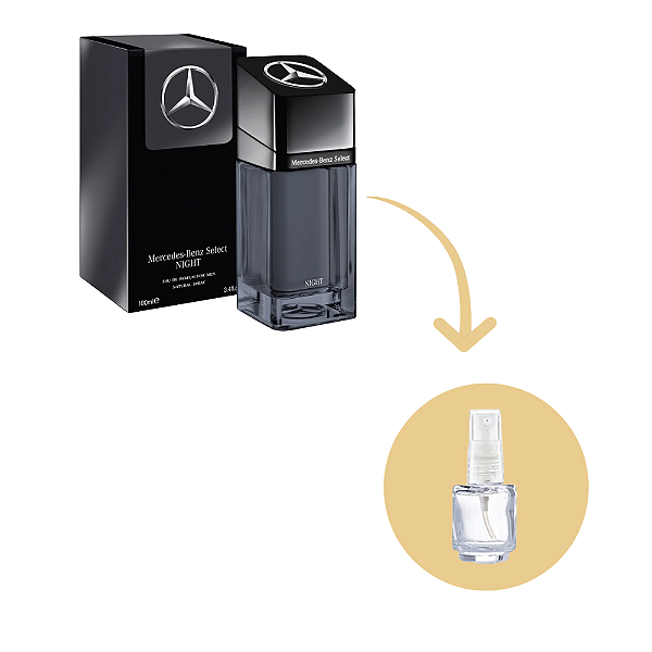 Fracionado Select Night Mercedes-Benz Eau de Toilette - Perfume Masculino