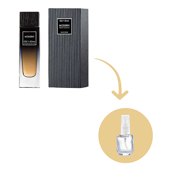 Fracionado Modern Chic ‘n Glam Eau de Parfum Masculino (Ref Olfativa Bleu)