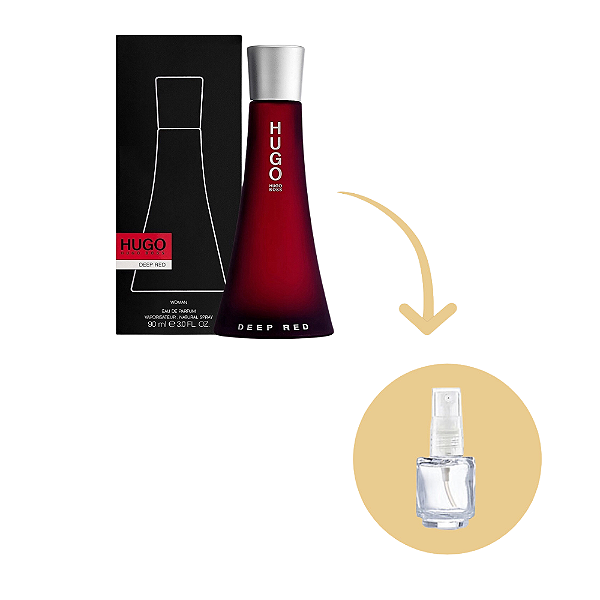 Fracionado Deep Red De Hugo Boss Eau De Parfum - Perfume Feminino