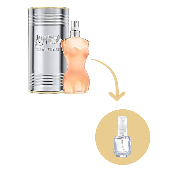 Fracionado Classique Jean Paul Gaultier Eau de Toilette - Perfume Feminino