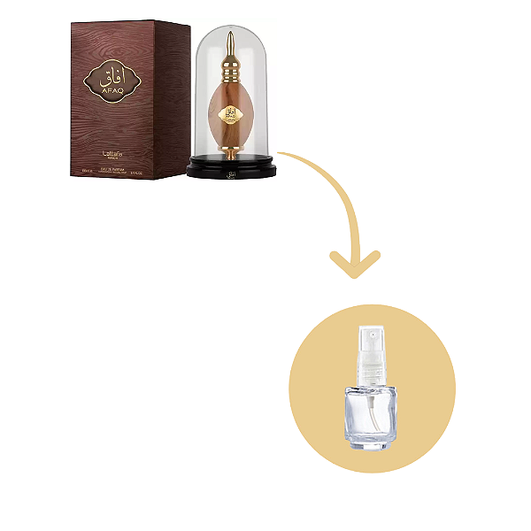 Fracionado Afaq Lattafa Eau De Parfum Árabe Unissex