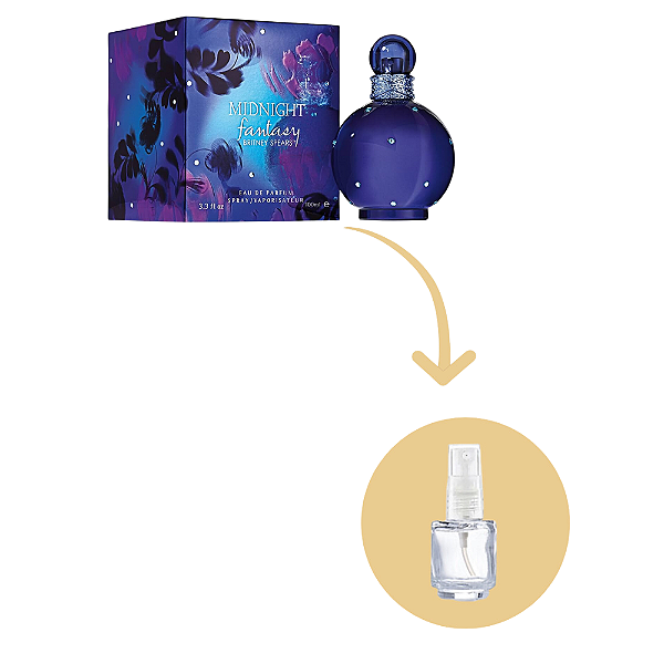 Fracionado Midnight Fantasy Britney Spears Eau de Parfum - Perfume Feminino