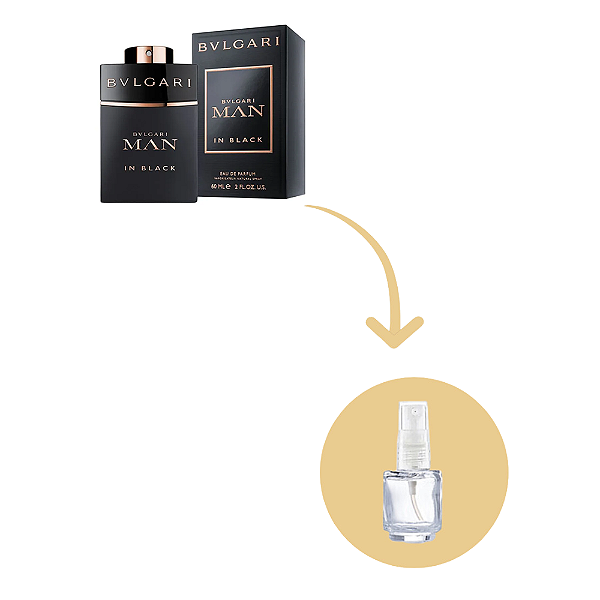 Fracionado Man in Black Bvlgari Eau de Parfum - Perfume Masculino