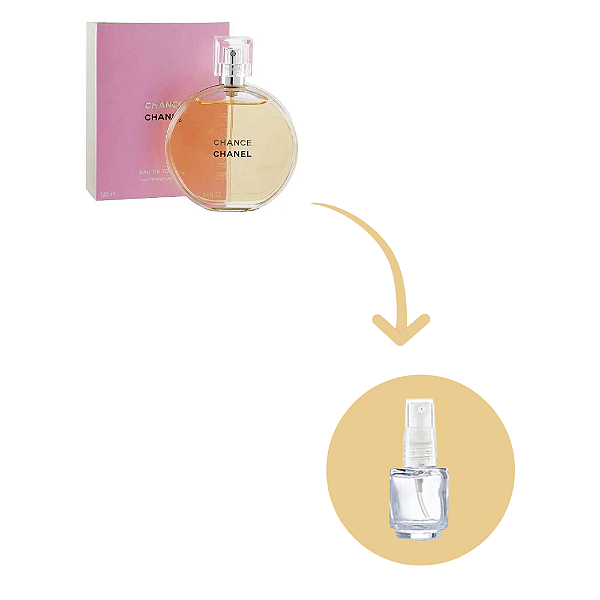 Fracionado Chanel Chance Eau de Toilette Feminino