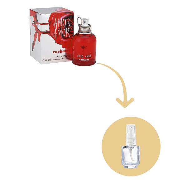 Fracionado Amor Amor Cacharel Eau de Toilette - Perfume Feminino