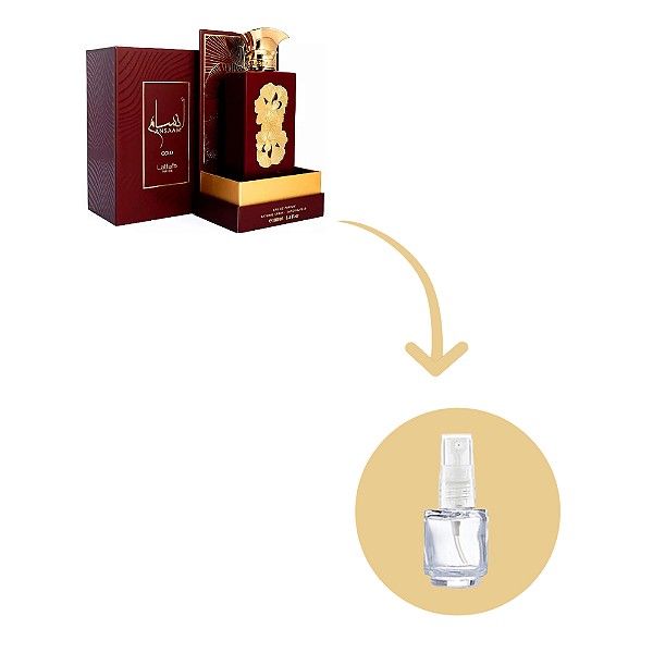 Fracionado Ansaam Gold Lattafa Pride Edp - Perfume Feminino Árabe (Ref. Olfativa Oriana)