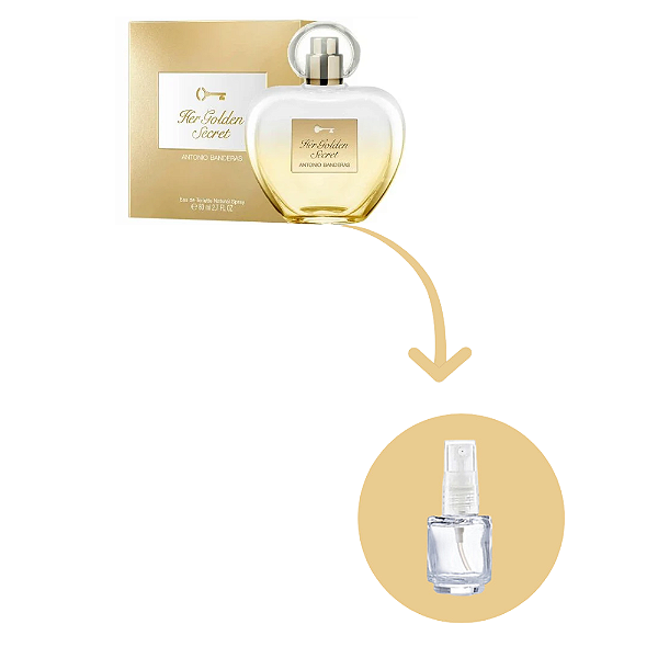 Fracionado Her Golden Secret Banderas Eau de Toilette - Perfume Feminino