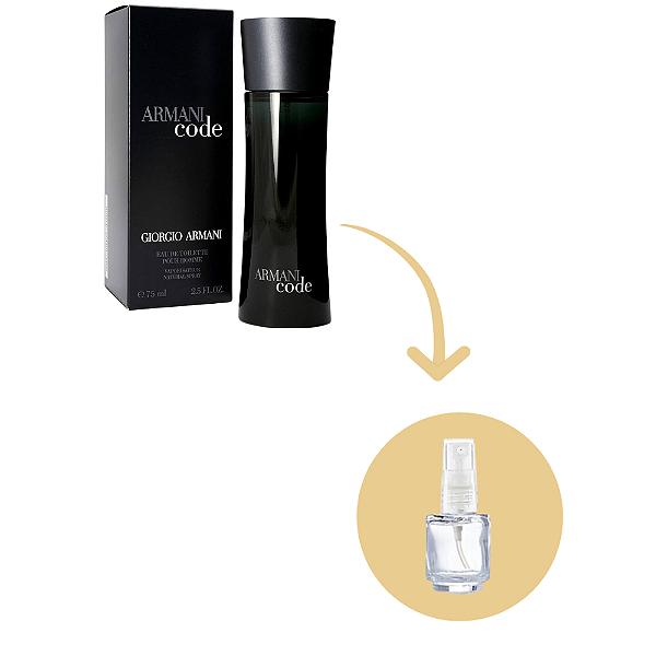 Fracionado Armani Code Giorgio Armani Eau de Toilette Masculino