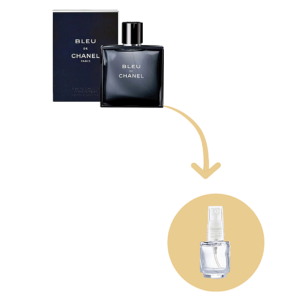 Fracionado Bleu de Chanel Eau de Toilette Chanel - Perfume Masculino