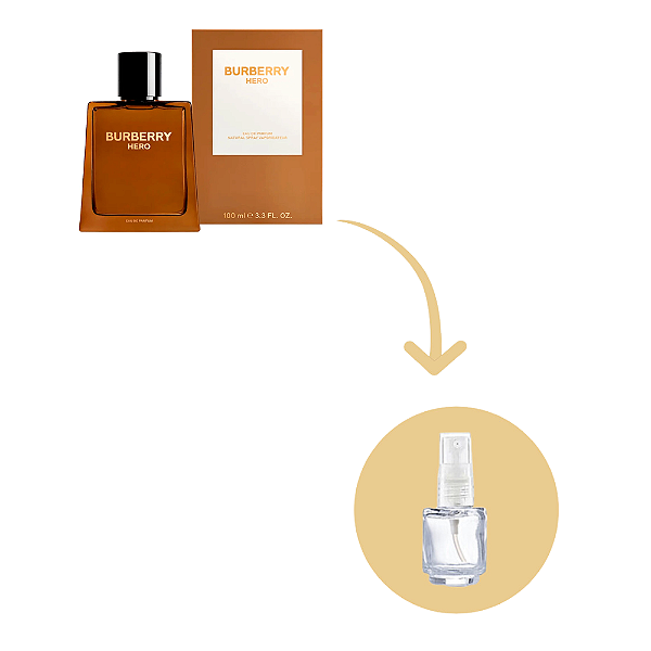Fracionado Hero Burberry Eau de Parfum - Perfume Masculino