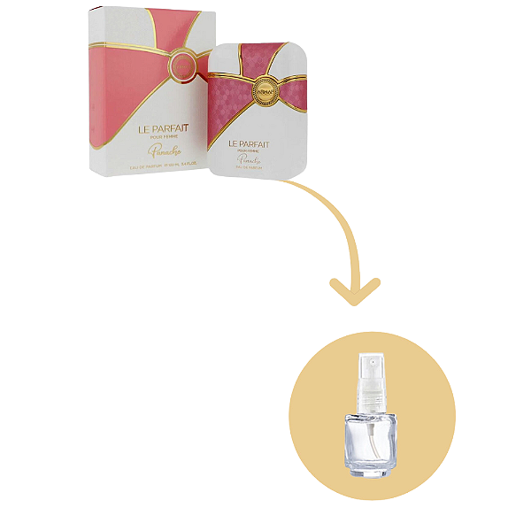Fracionado Le Parfait Pour Femme Panache Eau De Parfum Armaf - Árabe Feminino (Ref. Olfativa Chance Chanel)
