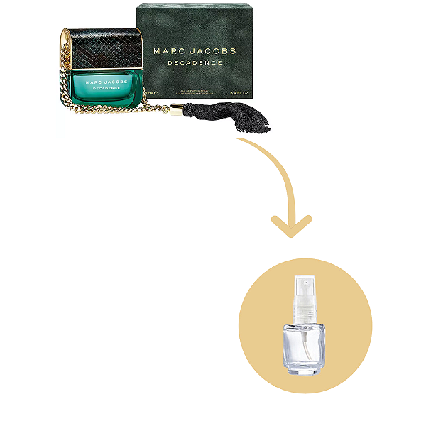 Fracionado Decadence Marc Jacobs Eau de Parfum - Perfume Feminino
