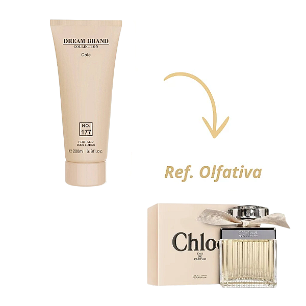 Hidratante Brand Collection 177 Khloe - (Ref. Olfativa Chloe) 200ml