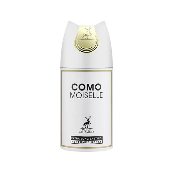 Como Moiselle - Perfume Árabe Feminino em Aerosol (Ref. Olfativa Coco Mademoiselle)