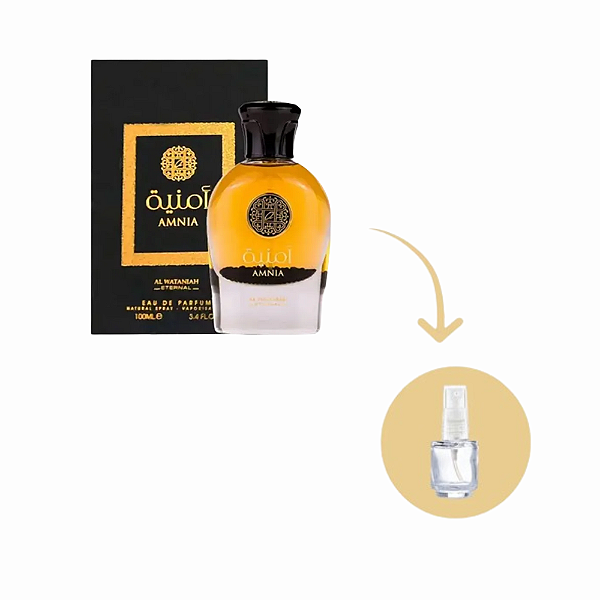 Fracionado Amnia Al Wataniah Eau de Parfum - Perfume Árabe Feminino