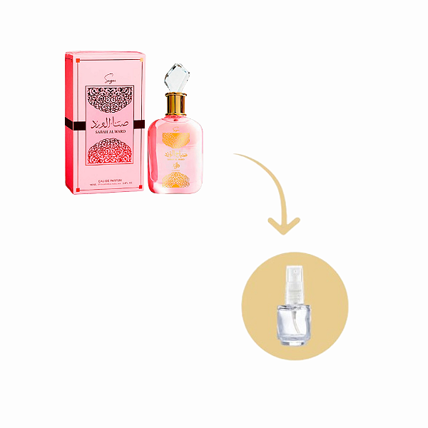 Fracionado Sabah Al Ward Sugar Eau de Parfum - Perfume Árabe Feminino