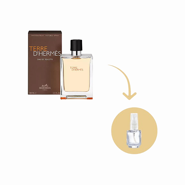 Fracionado Título no(a) Loja Integrada  Terre d’Hermès Hermès Eau de Toilette - Perfume Masculino