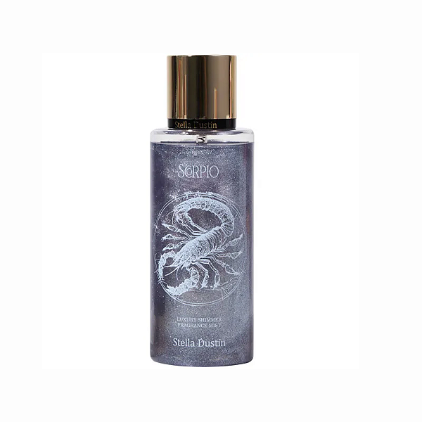 Body Splash Shimmer Signo Escorpião Stella Dustin 250ml