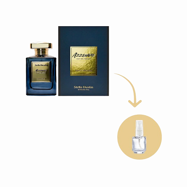 Fracionado Azzurro Eau de Parfum Stella Dustin Perfume Masculino (R. Olfativa Bleu)