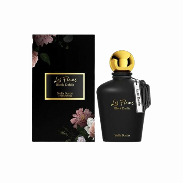 Les Fleurs Black Dahlia Eau de Parfum Stella Dustin - Perfume Feminino (R. Olfativa Libre) 100ml