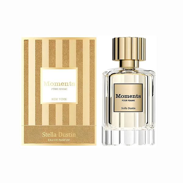 Moments Pour Femme New York Eau de Parfum Stella Dustin - Perfume Feminino (R. Olfativa Dylan Blue) 100ml