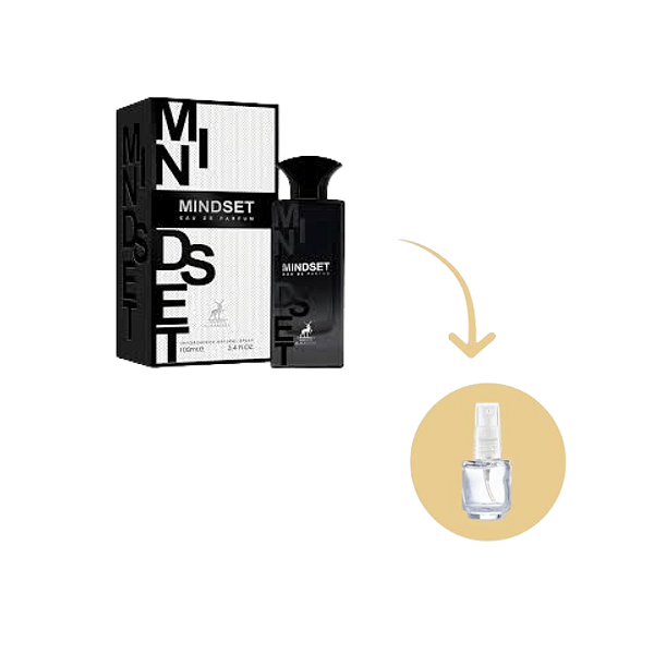 Fracionado Mindset Maison Alhambra - Perfume Árabe Masculino (Ref. Olfativa Myslf)