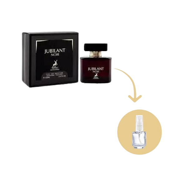 Fracionado Jubilant Noir Maison Alhambra - Perfume Árabe Feminino (Ref. Olfativa Crystal Noir)