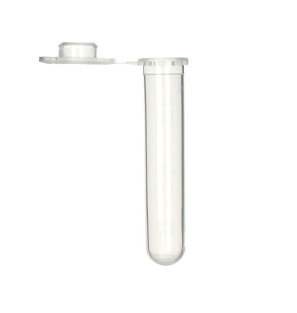 Tubo para centrifugação, Vol. 10ml Fundo Redondo PCT 200und