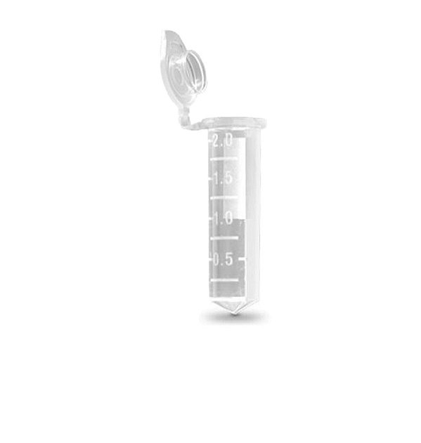 Microtubo Tipo Eppendorf Vol. 2,0ml Graduado Tampa Lisa PCT 500und