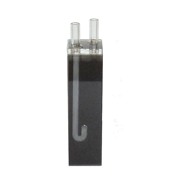 Cubeta em Quartzo ES P/ Fluxo Contínuo Passo 10MM 0,03ml - Laterais Escuras