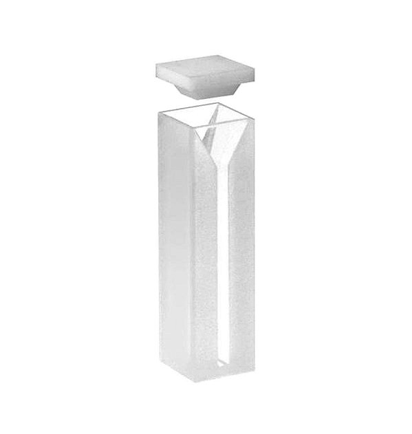 Cubeta em Quartzo ES 2 Faces Polidas Passo 10MM 0,7ml