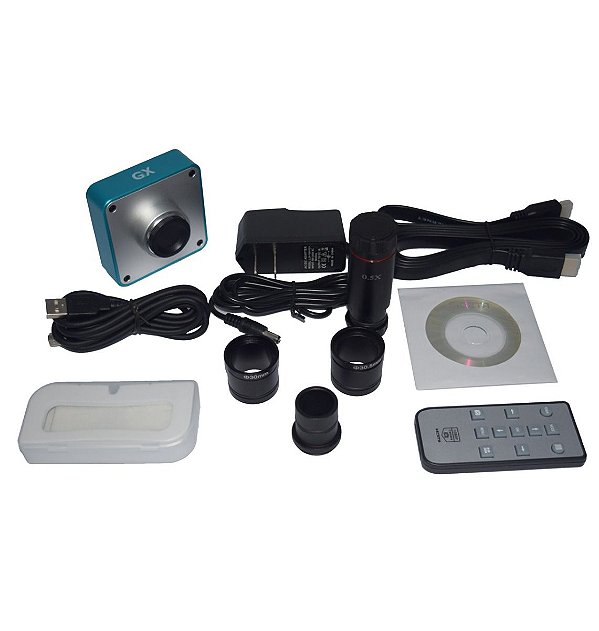 Câmera Digital para Microscópio 34MP HDMI USB