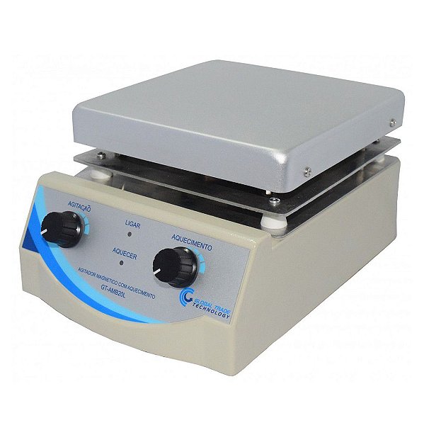 Agitador Magnetico - com Aquecimento 0-2000rpm 20L - 220v